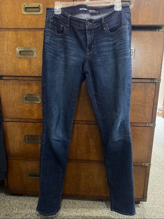 Old Navy Denim - Old Navy Women's Dark Indigo Stretch Skinny Jeans